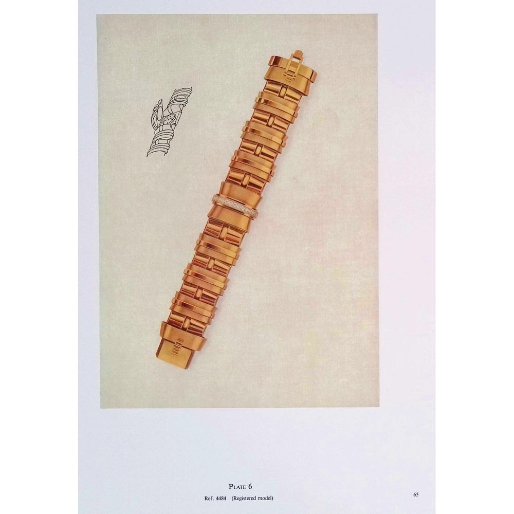 Rolex Vintage Gold Wristwatch Book Plate Luxury Watch Collector Wall Art Print